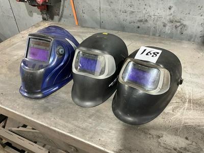 Overview picture of welding helmet (3x)